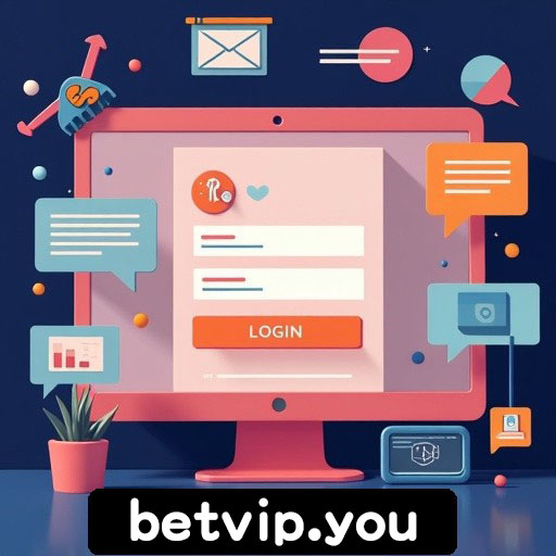 Tela de login seguro no betvip.you